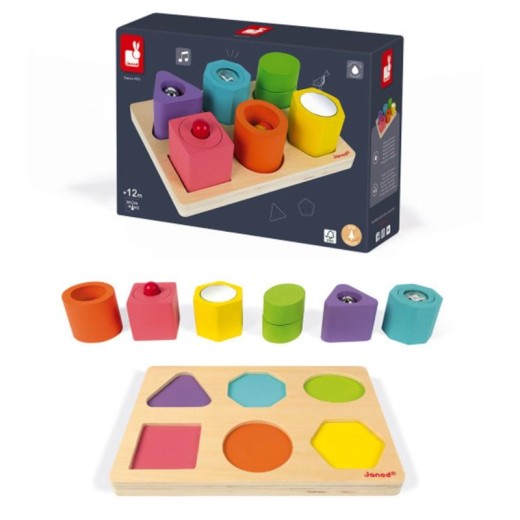 Сортер Janod Фігури і звуки