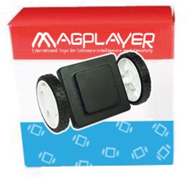 Конструктор Magplayer Платформа на колесах 2ел