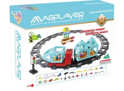 Конструктор Magplayer Потяг 77ел