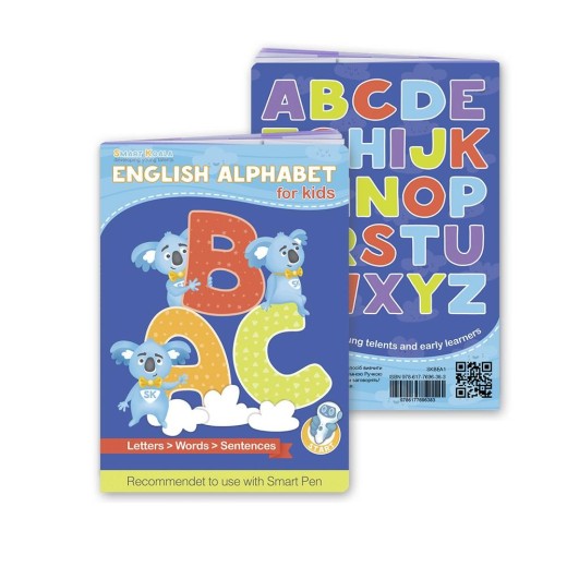 Книга English Alphabet з інтерактивною здатністю Smart Koala