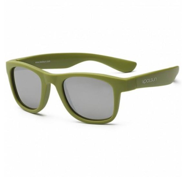 Дитячі сонцезахисні окуляри Koolsun Wave, 3-10р, хакі