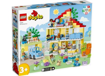 Конструктор LEGO DUPLO Town Сімейний будинок 3 в 1