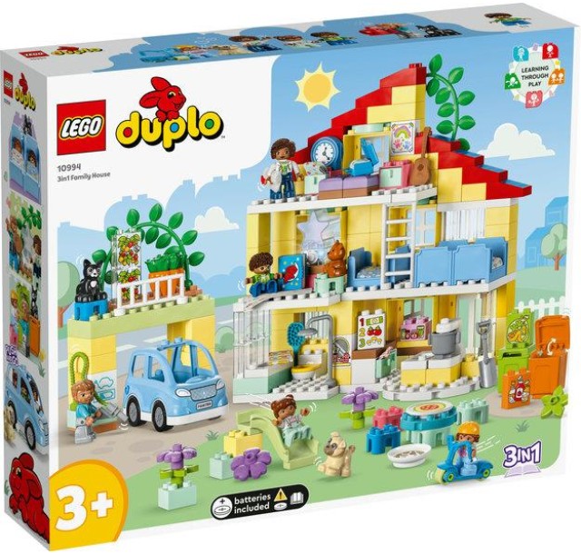 Конструктор LEGO DUPLO Town Сімейний будинок 3 в 1