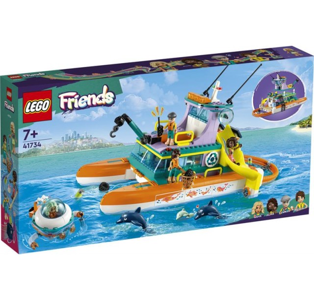 Конструктор LEGO Friends Човен морської рятувальної бригади