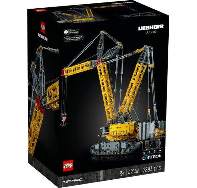 Конструктор LEGO Technic Гусеничний підйомний кран Liebherr LR 13000