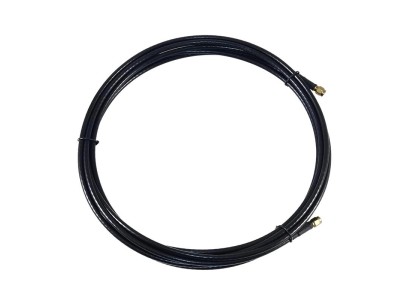 Антенний кабель 4Hawks RP-SMA to RP-SMA cable, R/A, black, H155, 10м, 1 шт