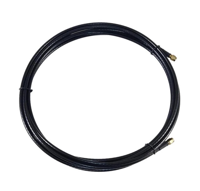 Антенний кабель 4Hawks RP-SMA to RP-SMA cable, R/A, black, H155, 20м, 1 шт