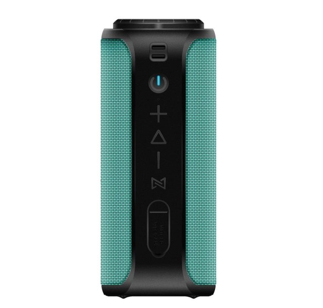 Акустична система 2E SoundXTube TWS, MP3, Wireless, Waterproof Turquoise