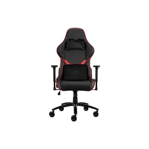 Крісло 2E GAMING HIBAGON II, ПУ шкіра, 3D-Armrests, чорно-червоний