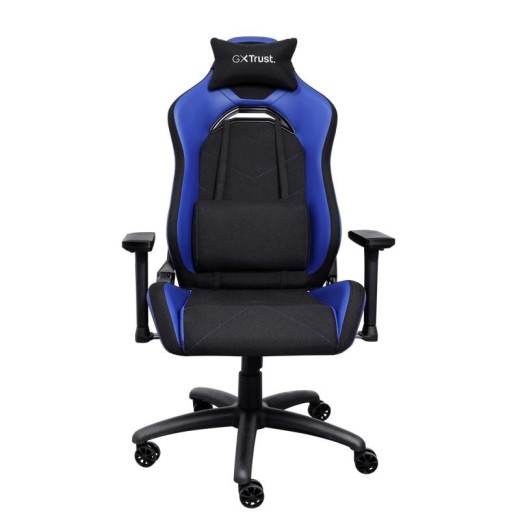 Крісло Trust GXT714B RUYA ECO, ПУ шкіра, 3D-Armrests, до 150кг, Синій