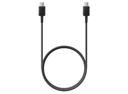 Кабель заряджання/синхронізації Samsung USB-C > USB-C, 1.8м, 3A, чорний