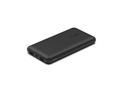 Акумулятор портативний літій-іонний Power Bank Belkin 10000мА·год, 15Вт, 2хUSB-A/USB-C, чорний