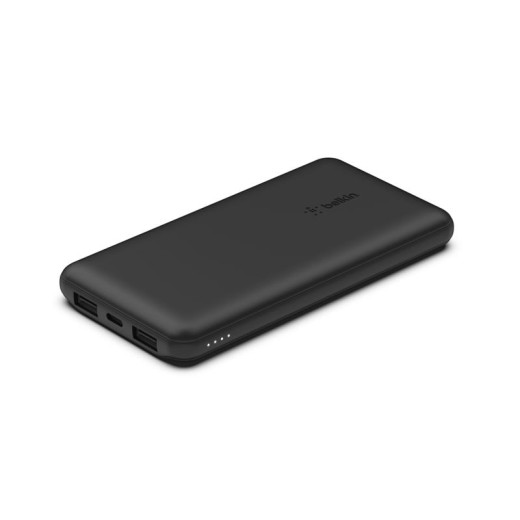 Акумулятор портативний літій-іонний Power Bank Belkin 10000мА·год, 15Вт, 2хUSB-A/USB-C, чорний