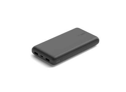 Акумулятор портативний літій-іонний Power Bank Belkin 20000мА·год, 15Вт, 2хUSB-A/USB-C, чорний