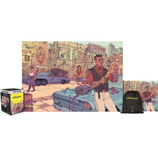 Пазл Cyberpunk 2077: Valentinos puzzles 1500 ел. ел.