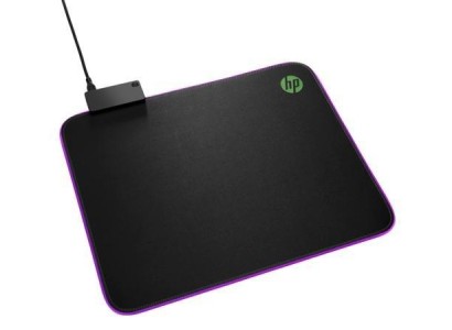 Ігрова поверхня HP Pavilion Gaming 400, LED, M, (350х280х4мм), чорний