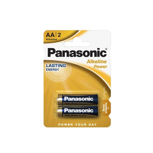 Батарейка Panasonic ALKALINE POWER лужна AA блістер, 2 шт.