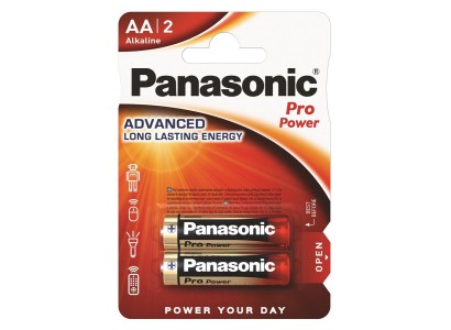 Батарейка Panasonic PRO POWER лужна AA блістер, 2 шт.