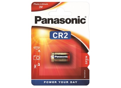 Батарейка Panasonic літієва CR2L блістер, 1 шт.