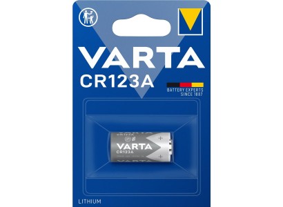 Батарейка VARTA  літієва CR123 блістер, 1 шт.