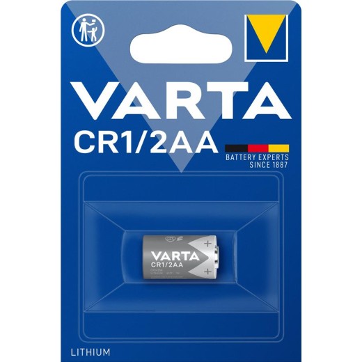 Батарейка Varta літієва  CR1/2AA  блістер, 1 шт