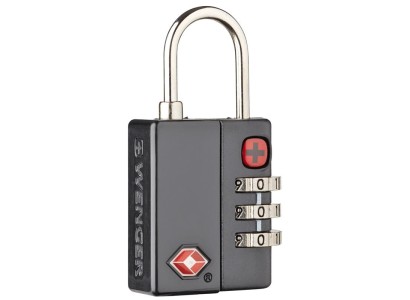 Замок кодовий, Wenger TSA Combination Lock, чорний