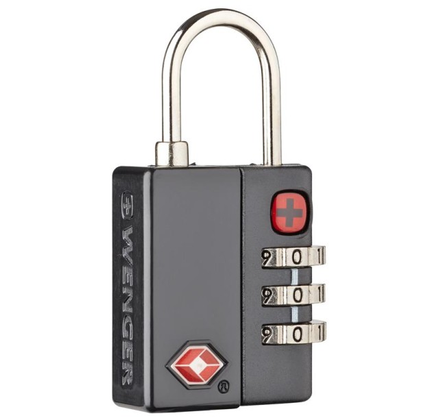 Замок кодовий, Wenger TSA Combination Lock, чорний