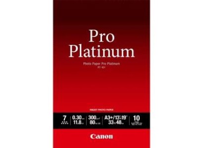 Папір Canon A3+ Pro Platinum Photo Paper PT-101, 10арк.