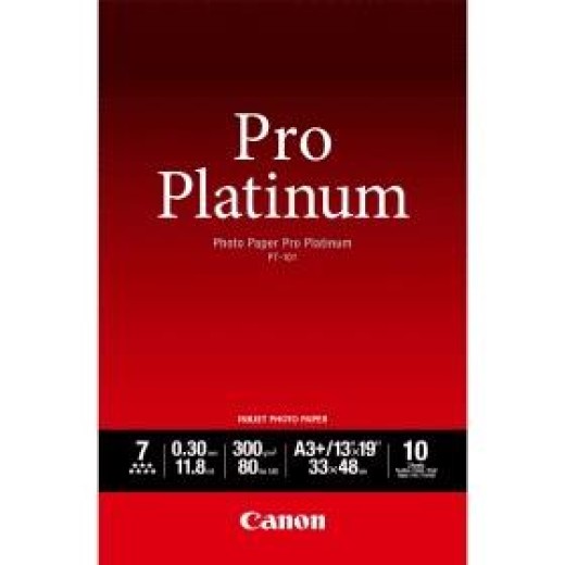 Папір Canon A3+ Pro Platinum Photo Paper PT-101, 10арк.