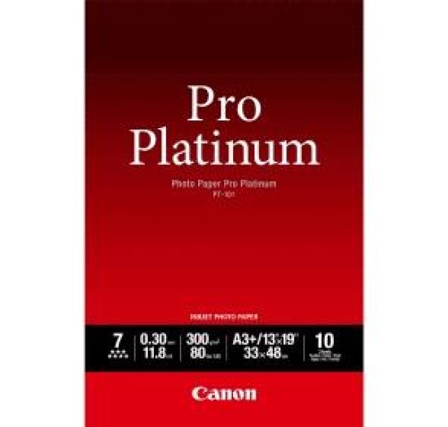 Папір Canon A3+ Pro Platinum Photo Paper PT-101, 10арк.