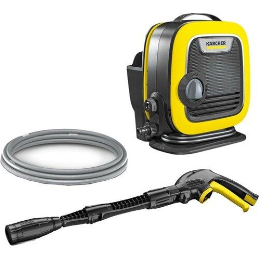 Мінімийка високого тиску Karcher K Mini, 1400Вт, 110бар, 360л/год, шланг 5м, 3.9кг