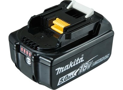 Акумулятор Makita BL1850B, LXT , Li-Ion, 18В, 5Аг, індикація розряду, 0,68кг