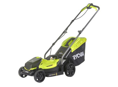 Газонокосарка акумуляторна Ryobi RLM18X33B-40, ONE+ 18В, 1х4Аг, 33см, 35л, 25-65мм, 8.7кг