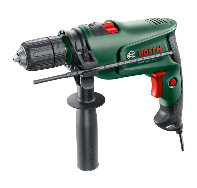 Дриль ударний Bosch EasyImpact 600, 600Вт, ШЗП, 3000 об/хв, 1.7 кг, кейс