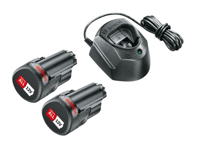 Набір акумуляторів та ЗП Bosch Bosch PBA 12V, 2х 1.5Аг і ЗП GAL 1210 CV