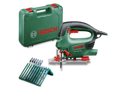 Лобзик Bosch PST 800 PEL, 530Вт, 500-3000 об/хв, з набором пилок, 2кг