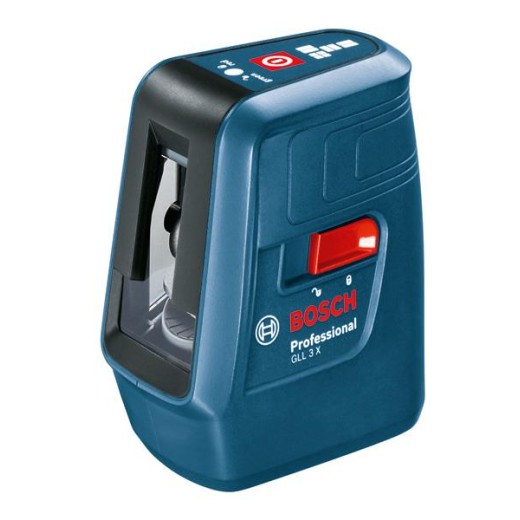 Нівелір лазерний Bosch GLL 3 X, до 15м,  ±0.5мм/м, 0.5кг