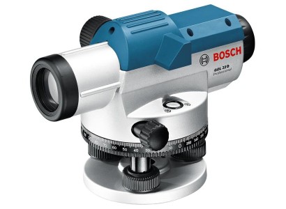 Нівелір оптичний Bosch GOL 32 D, до 120м, ±1мм/30м, зум х32, 1.5кг