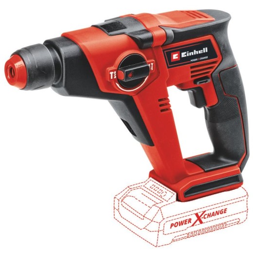 Перфоратор Einhell TE-HD 18/12 Li-Solo, PXC, акум., SDS+, 1.3Дж, 1.7кг, (без АКБ та ЗП)