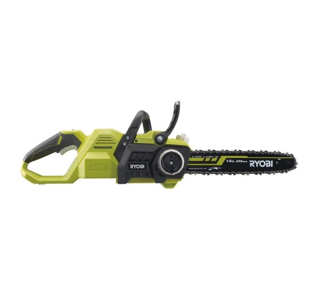 Пила ланцюгова акумуляторна Ryobi RY36CSX35A-0, 36В MAX POWER, шина 35см Oregon, безщіткова, без АКБ та ЗП