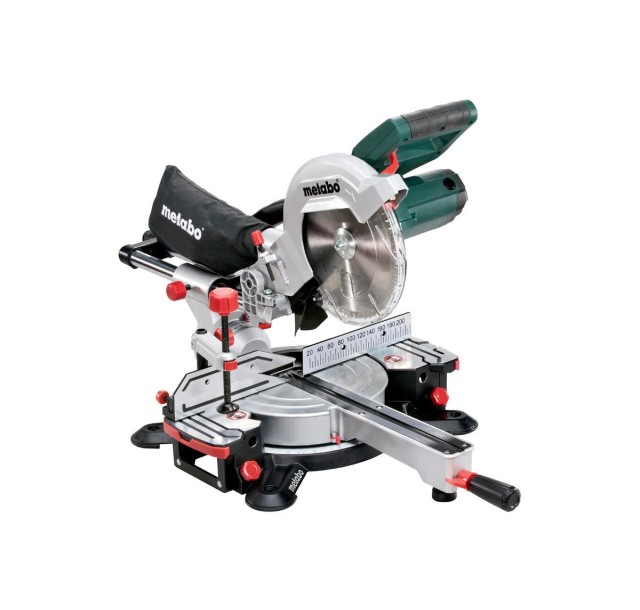 Пила торцювальна Metabo KGSV 216 M з протяжкою, 1700Вт, диск 216мм, 13.5кг