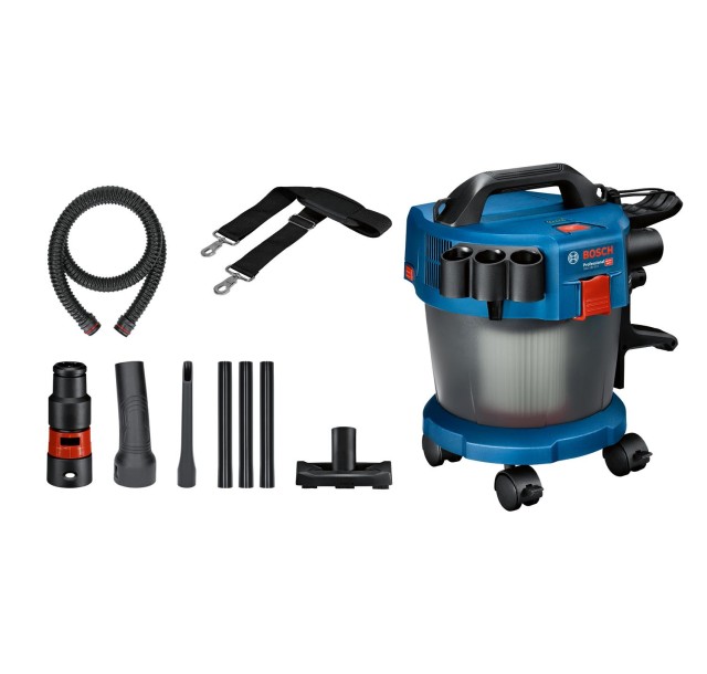 Пилосос професійний акумуляторний Bosch GAS 18V-10 L, 18В, 90мБар, без АКБ та ЗП