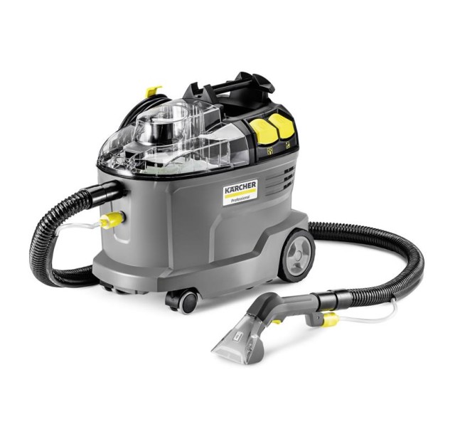 Пилосос професійний миючий Karcher Puzzi 8/1, 1200Вт, 270мБар, контейнер 8/7л, 8.6кг