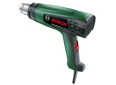 Фен будівельний Bosch UniversalHeat 600, 1800Вт, 50/300/600°C, 200/350/500л/хв, 0.53кг