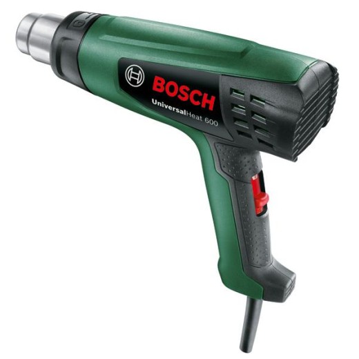 Фен будівельний Bosch UniversalHeat 600, 1800Вт, 50/300/600°C, 200/350/500л/хв, 0.53кг