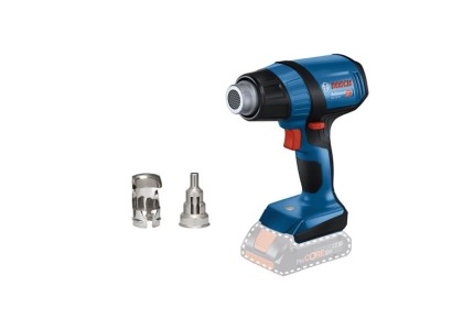 Фен будівельний акумуляторний Bosch GHG 18V-50 PROFESSIONAL, 18В, 300/500 °C, 175 л/хв, 0.59кг, без АКБ та ЗП