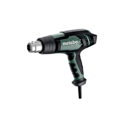 Фен будівельний Metabo HG 16-500, 1600Вт, 300/500°C, 240/450л/хв, 0.6кг