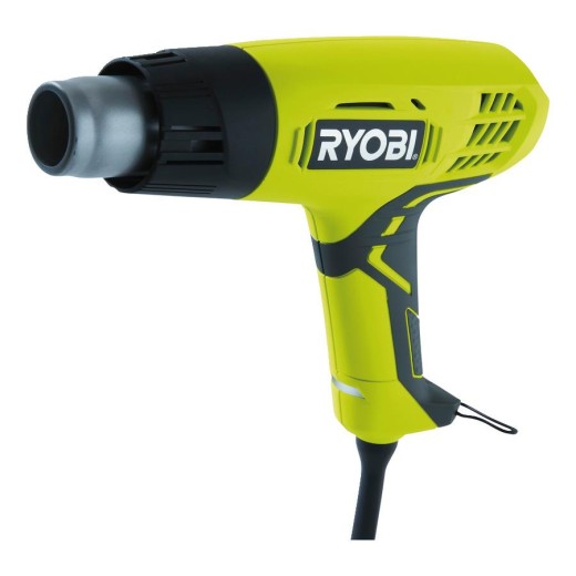 Фен будівельний Ryobi EHG2000, 2000Вт, 400/600°С, 250/500л/хв, 0.7кг