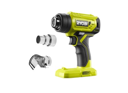 Фен будівельний акумуляторний Ryobi R18HG-0, 18В ONE+, 0-470°C, 170л/хв, без АКБ та ЗП