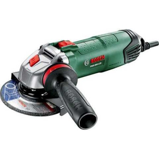 Шліфмашина кутова Bosch PWS 850-125, 125мм, 850Вт, 12000 об/хв, 1.8 кг